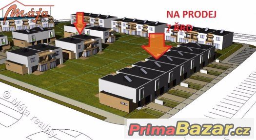 Exkluzivní nabídka - prodej 7 řadových RD v Hradci Králové – fotografie 1