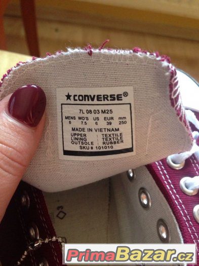 Boty Convers – fotografie 2