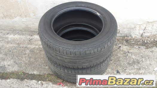 2 ks letní pneu 255/55 R18 Continental Crosscontact cca 5 mm – fotografie 1