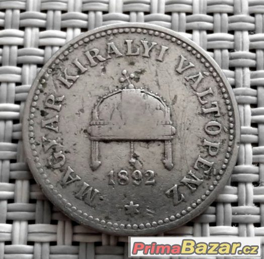 20 fillér 1892 KB, František Josef I. - 020 – fotografie 2