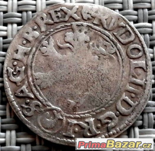 Bílý groš 1580, Rudolf II., Jáchymov - 489 – fotografie 2