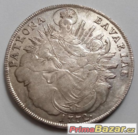Tolar 1772 A, Maxmilián III. Josef, Bavorsko - 185 – fotografie 1