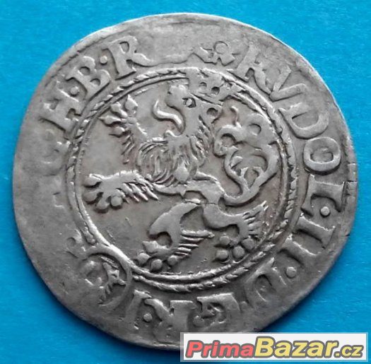 Bílý groš 1582, Rudolf II., Jáchymov - 057 – fotografie 2