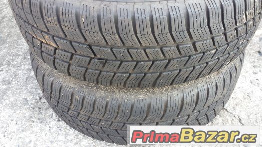 2ks plech. kol 5,5x14, 5x100, pneu Barum Polaris 185/65x14 – fotografie 2