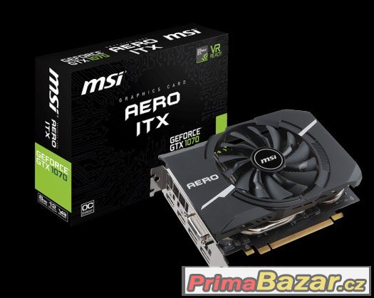 gtx 1070 Aero ITX(NOVÁ) – fotografie 1