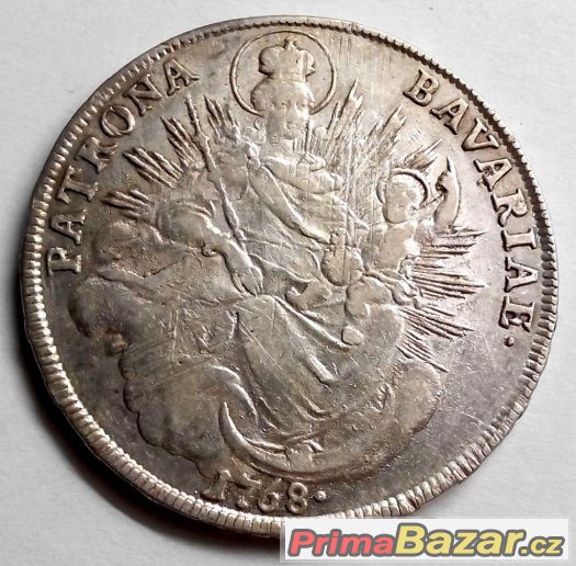 Tolar 1768, Maxmilián III. Josef, Bavorsko - 187 – fotografie 1