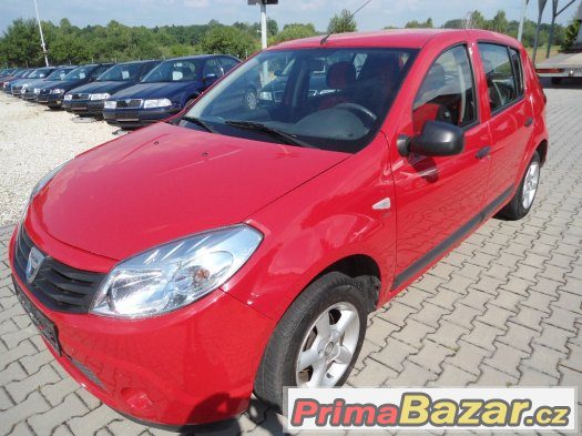 Dacia Sandero 1,4 MPi Ambiance,KLIMA,SERVO,ALU+ZIMNÍ KOLA. – fotografie 1