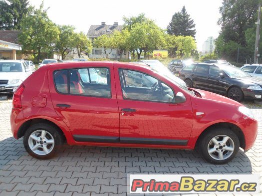 Dacia Sandero 1,4 MPi Ambiance,KLIMA,SERVO,ALU+ZIMNÍ KOLA. – fotografie 5
