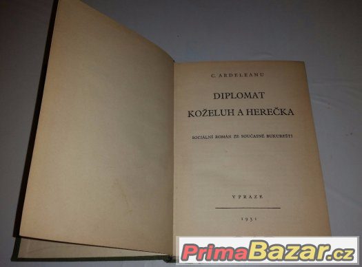 Prodám knihu Diplomat, koželuh a herečka – fotografie 2