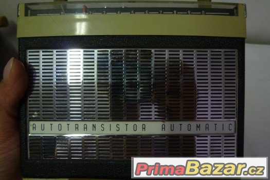 staré autorádio Autotransistor Automatic transistorák – fotografie 3