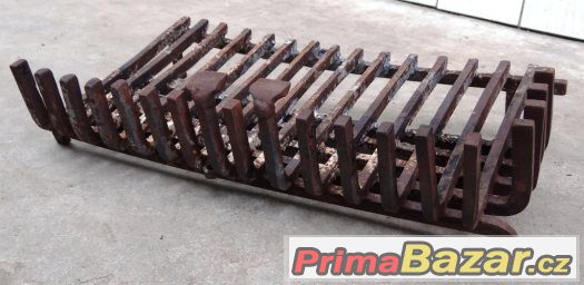 Prodám ocelový rošt do krbu 56 x 29 cm – fotografie 1
