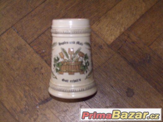 Německý keramický korbel na pivo 0.33 l – fotografie 2