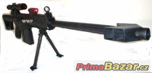 Odstřelovací puška   M-2016  na airsoft mechanická + dárek 1 – fotografie 1