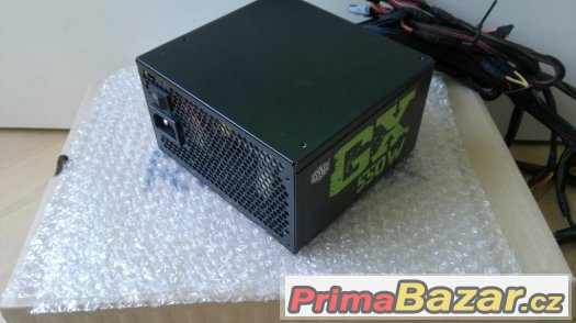 CoolerMaster GX Series 550W 80 PLUS – fotografie 1
