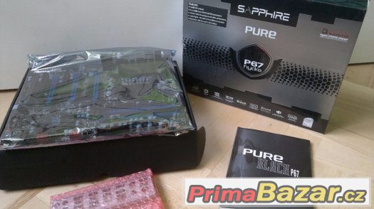 Sapphire Pure Black P67 Hydra sc.1155 záruka MIRONET 2020 – fotografie 1