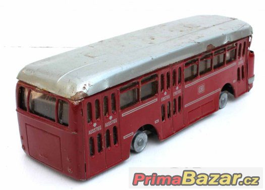 Plechový starý autobus - hračka – fotografie 5