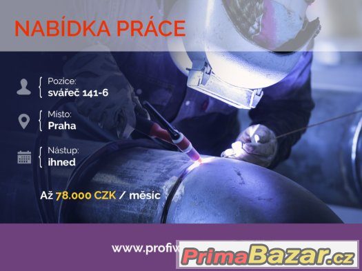 svářeč 141-6 Praha – fotografie 1