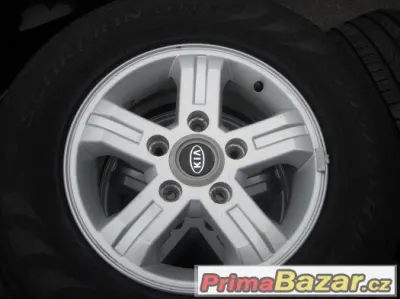 16" alu kola 5x139,7 KIA VČETNĚ PNEU 245/70/16 STAV 99%