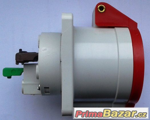 Třífázová zásuvka - 4 pólová, 32A / 400V, krytí IP 44 – fotografie 2