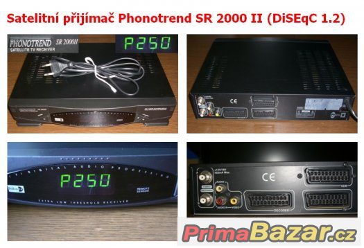 Satelitní přijímač Phonotrend SR 2000 II - DiSEqC 1.2 – fotografie 1