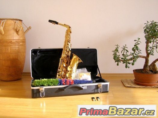 Prodám nový alt saxofón Startone / C.Giant - celý set – fotografie 2