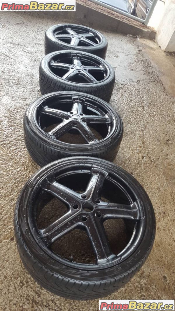 alu kola RST černý lak 5x130 10jx22 et45
