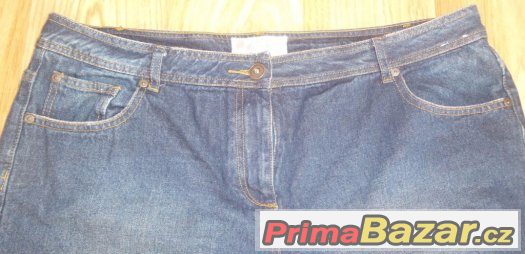 Prodám riflové kraťasy, vel. 48, nošené – fotografie 2