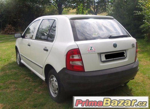Prodám Škoda Fabia junior, r. 2002, najeto 160tis., Euro 3 – fotografie 4