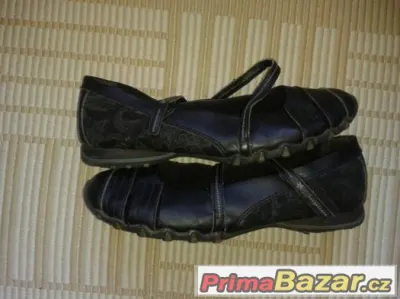 damske kvalitni cerne boty - baleriny 40,zn.,velmi levne