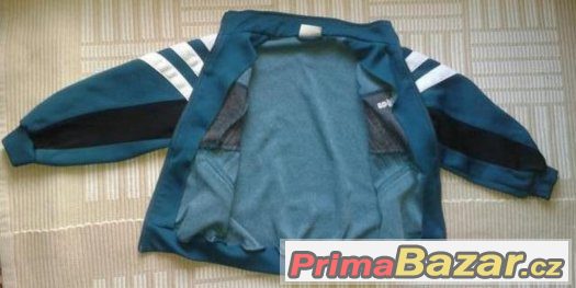sportovni bunda zn.ADIDAS,vel.128 za zip,velmi levne,neutral – fotografie 2