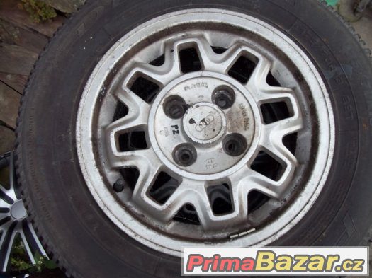 Alu kola z Toyoty - 175/70 R13 - 5mm - sada – fotografie 4