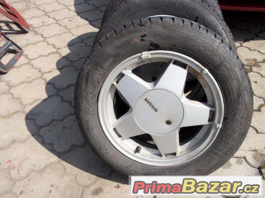 4x 185/60R14 komplet Alu kola 3-5mm. Hezké – fotografie 4