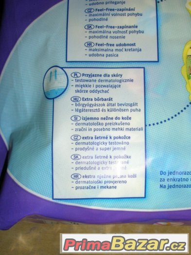 Plenky, plínky do vody 10 ks v balíku 12-20 kg – fotografie 3