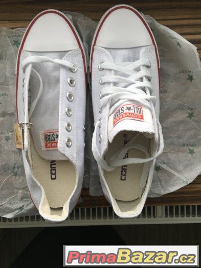 Converse bílé, vel. 38 – fotografie 3