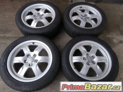 Alu kola,elektrony rozteč 5x112 vel.17 s pneu 225/50 R17