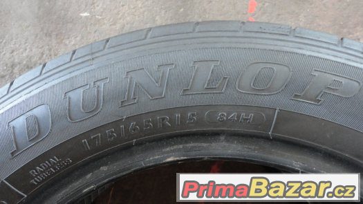 2x letní pneumatiky Dunlop 175/65/R15 – fotografie 4