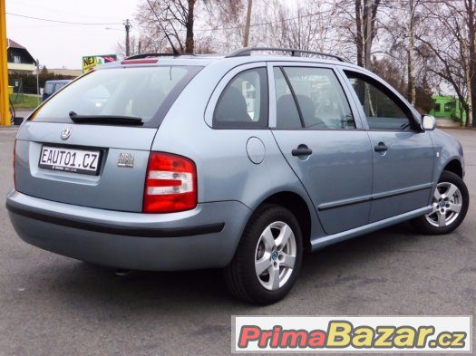 ŠKODA FABIA COMBI 2006 1.4i16V 55kW KLIMA SERVISKA ELEGANCE – fotografie 4