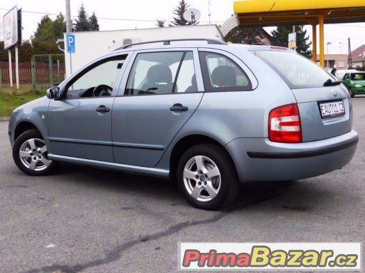 ŠKODA FABIA COMBI 2006 1.4i16V 55kW KLIMA SERVISKA ELEGANCE – fotografie 5