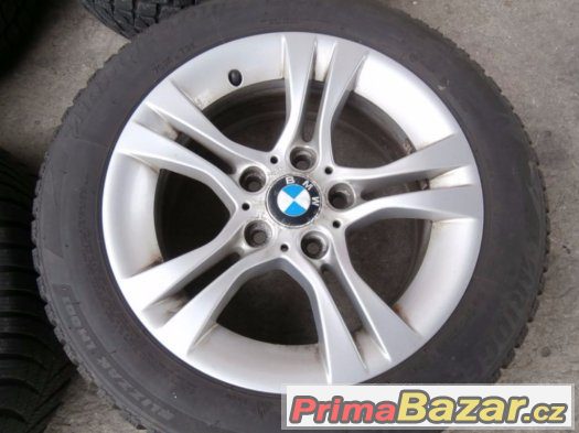 Alu kola,elektrony rozteč 5x120 vel.7x16 BMW s pneu 205/55 – fotografie 2