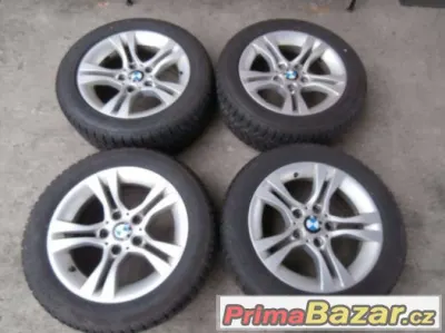 Alu kola,elektrony rozteč 5x120 vel.7x16 BMW s pneu 205/55