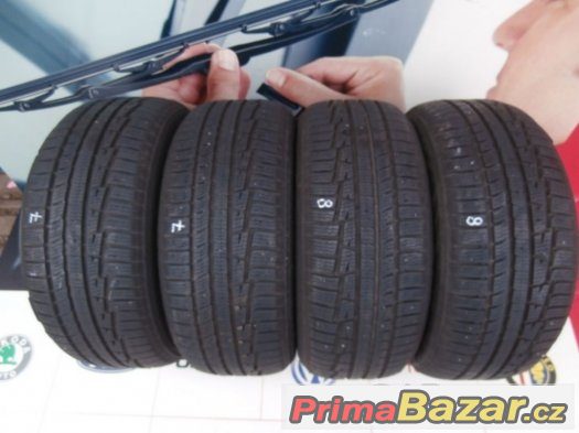 4x zimní pneumatiky 225/50 R17 98V Nokian 99% – fotografie 1