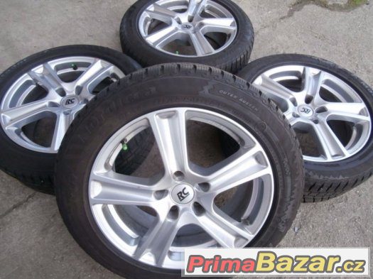 Alu kola,elektrony RC Design vel.17  rozteč 5x120 s pneu 225 – fotografie 1