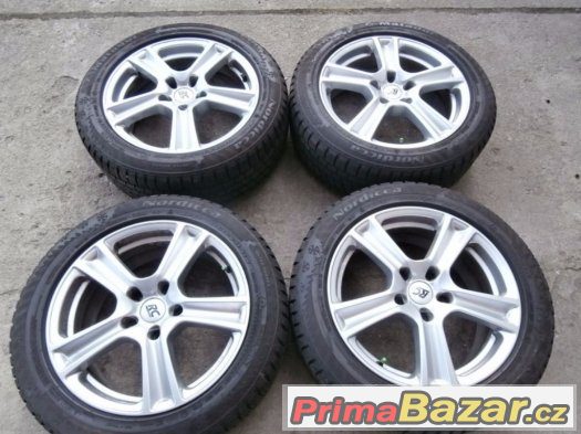 Alu kola,elektrony RC Design vel.17  rozteč 5x120 s pneu 225 – fotografie 2