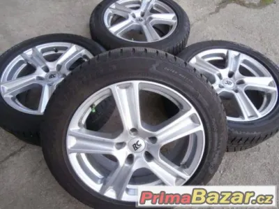 Alu kola,elektrony RC Design vel.17 rozteč 5x120 s pneu 225