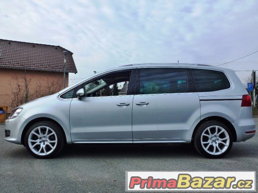 VW SHARAN 2012 TDI 125 kW Tažné Bixenon Kůže 11xBag -DPH – fotografie 4