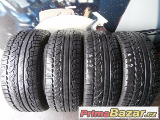 4x zimní pneumatiky 225/55 R17 97V Kumho 80-90% – fotografie 1