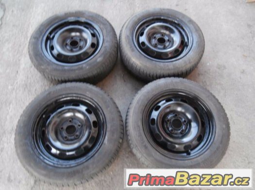 Zimní sada rozteč 5x100 vel.6x14 s pneu 185/60 R16 – fotografie 1