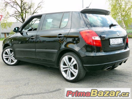 ŠKODA FABIA 2 SPORTLINE 2010 1.6TDI 77KW 10AIRBAG 17"ALU XDS – fotografie 5