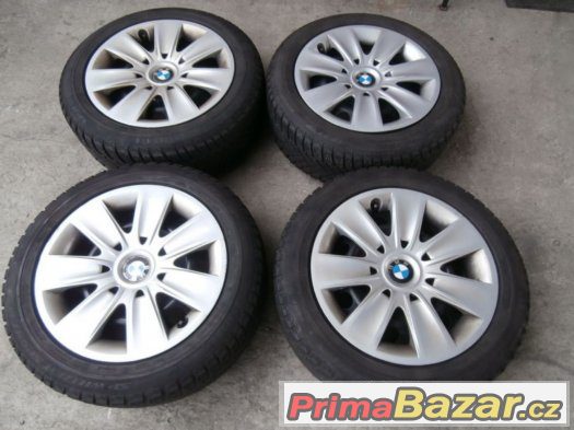 Zimní sada rozteč 5x120 vel.7x16 BMW s pneu 205/55 R16 – fotografie 2