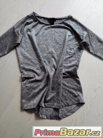 Damske sede tricko,volnejsi styl,NOVE – fotografie 3